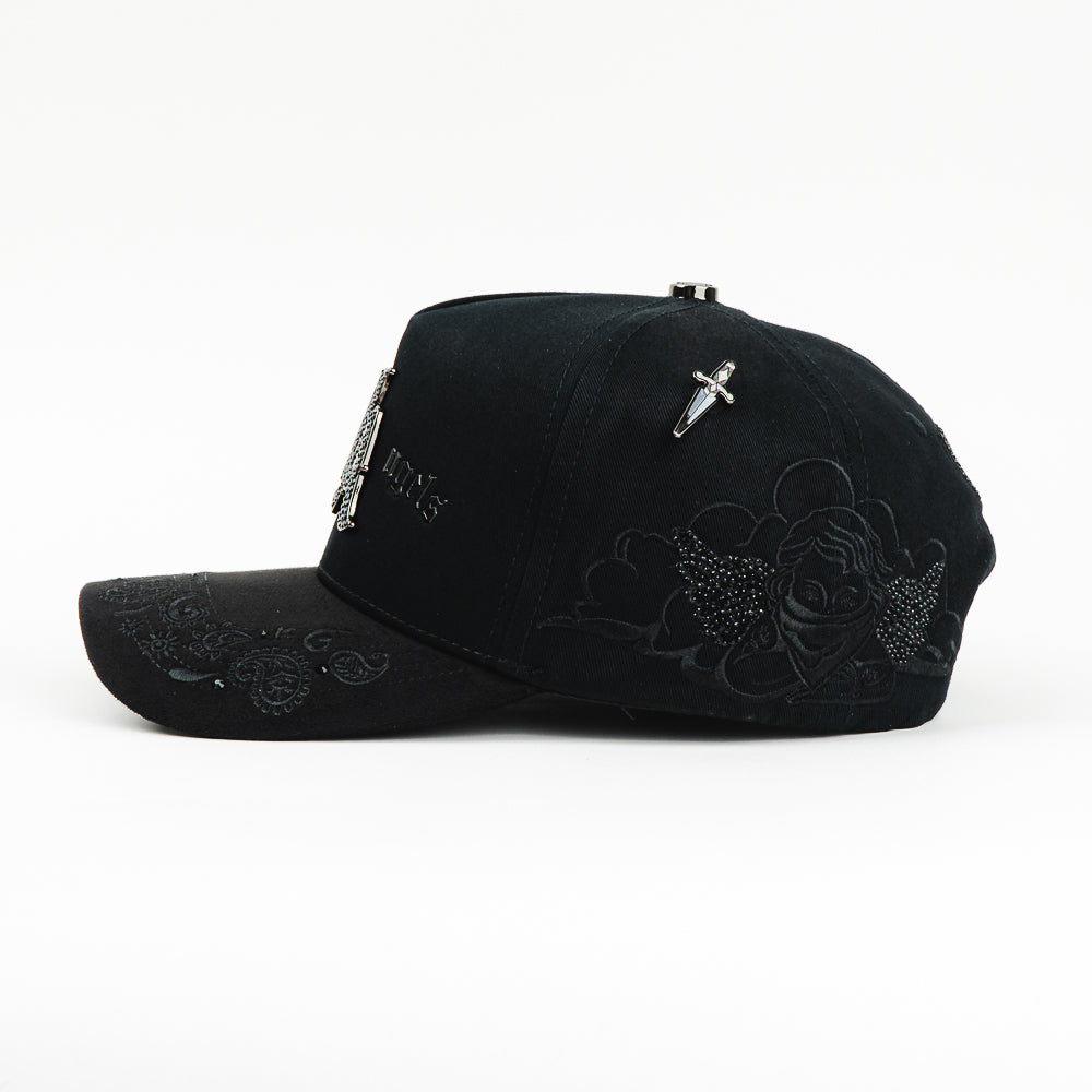 GORRA MR. KASH G MR. KASH CITY OF ANGELS FULL-BLK