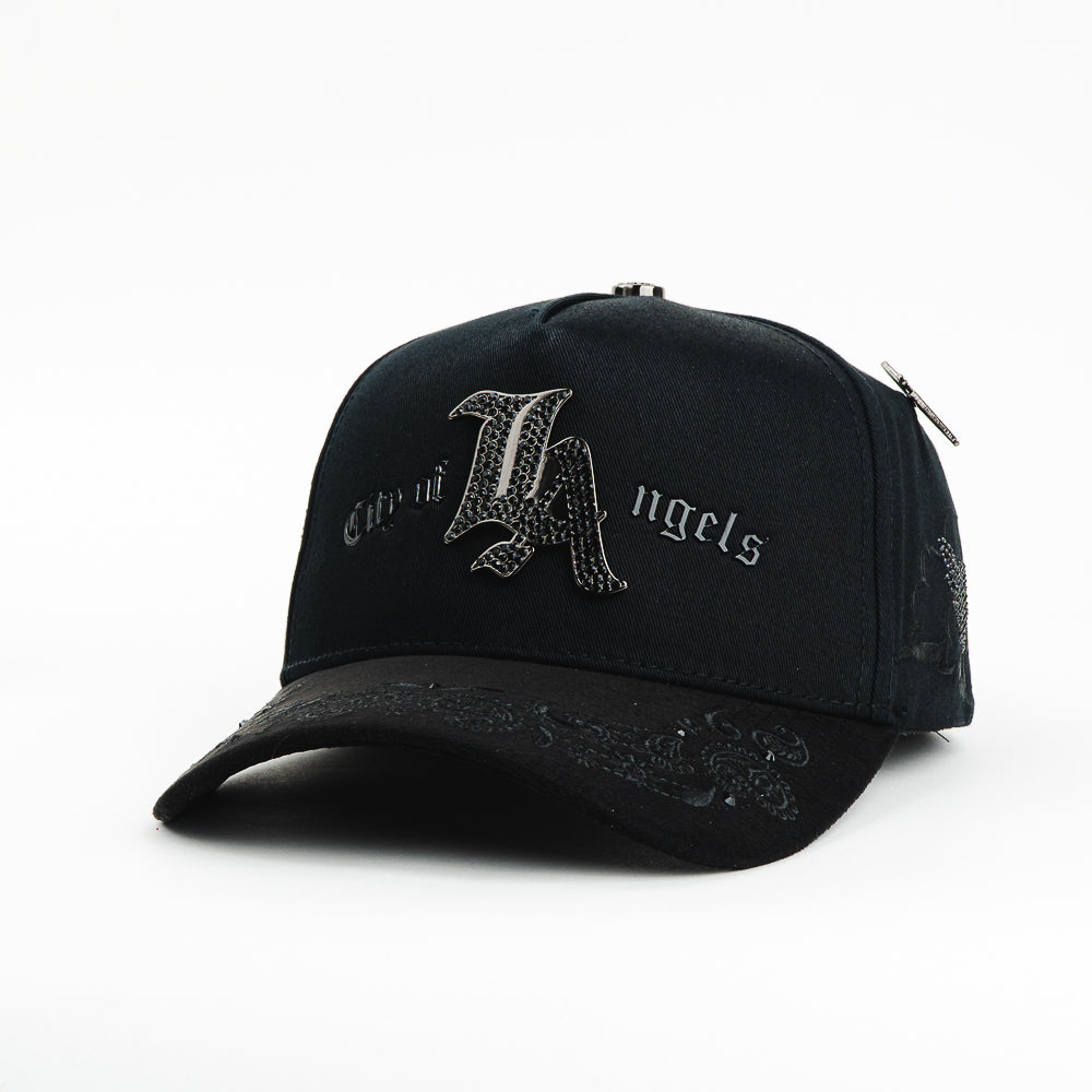 GORRA MR. KASH G MR. KASH CITY OF ANGELS FULL-BLK
