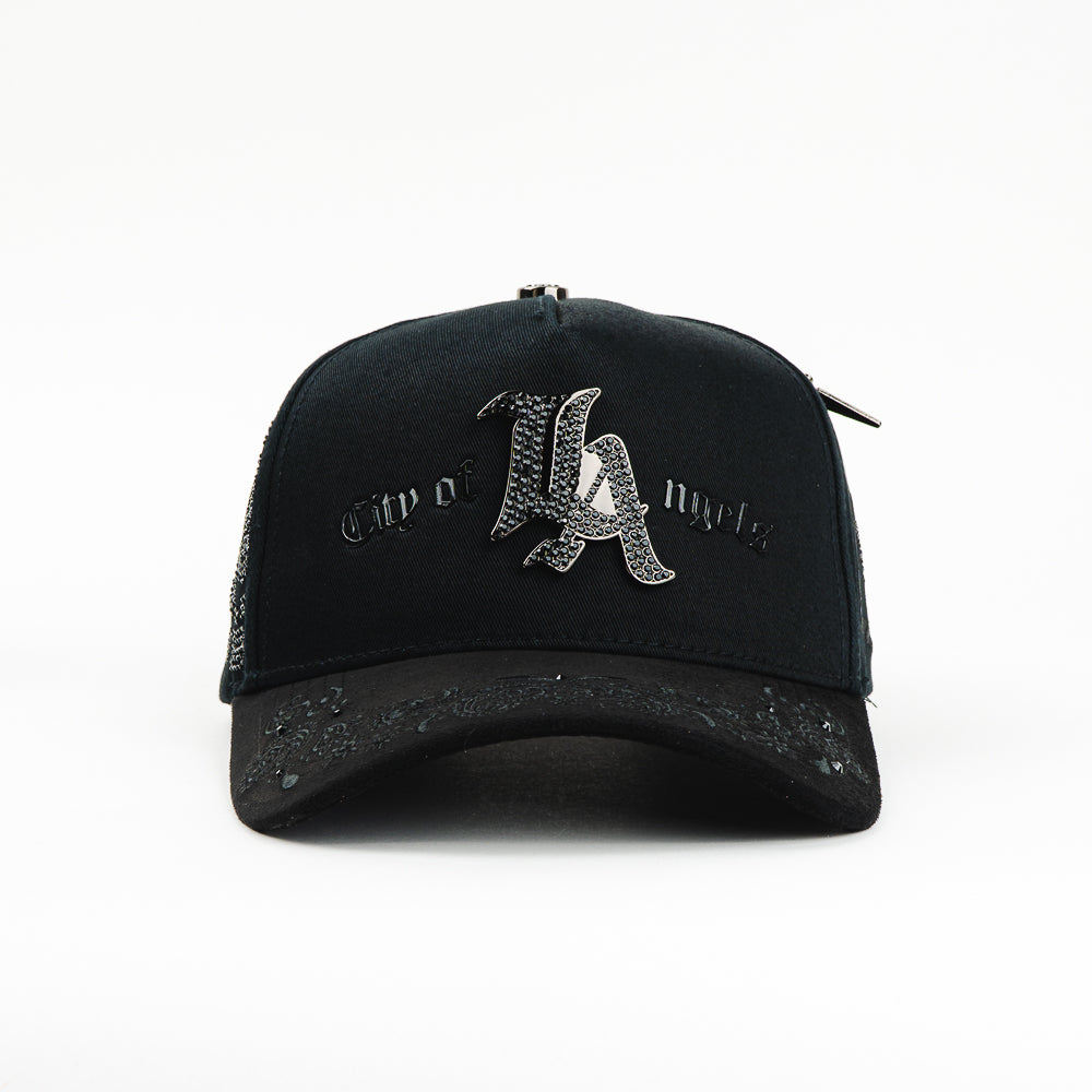 GORRA MR. KASH G MR. KASH CITY OF ANGELS FULL-BLK