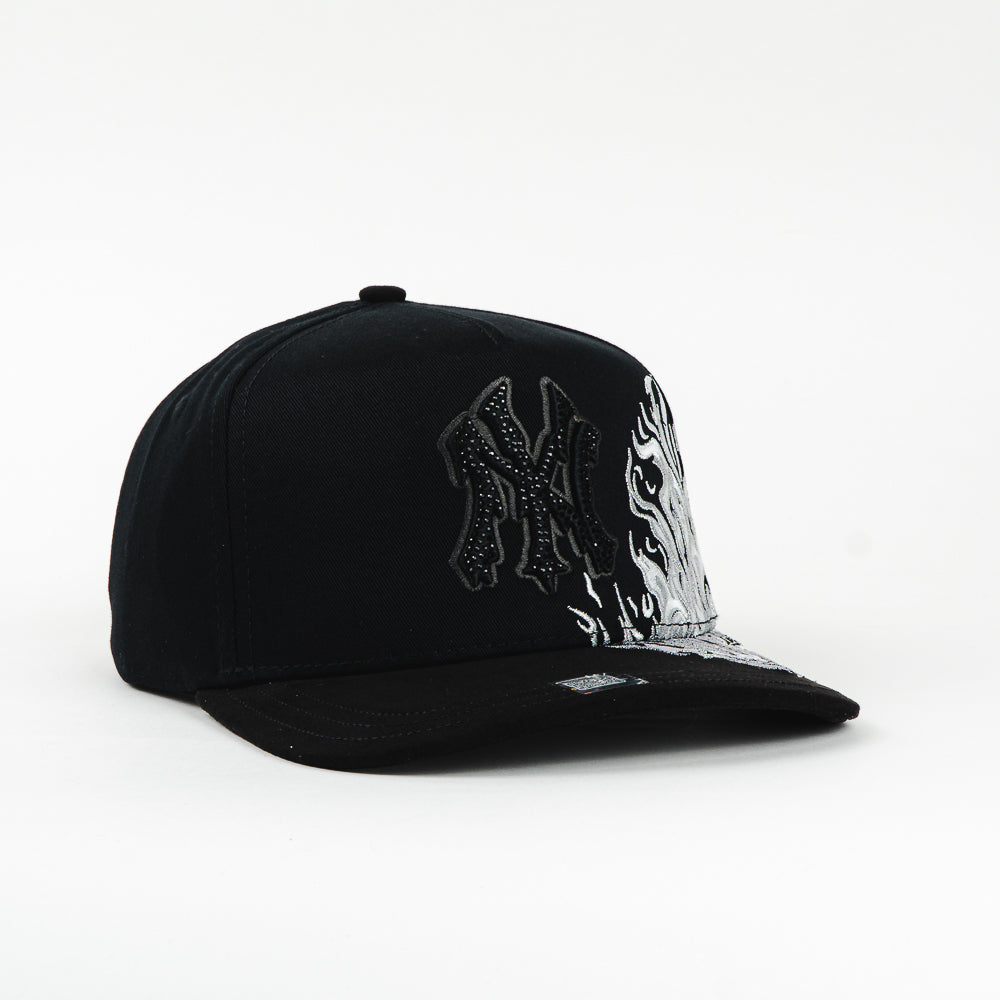 GORRA MZ HATS NY FLAMES BLK