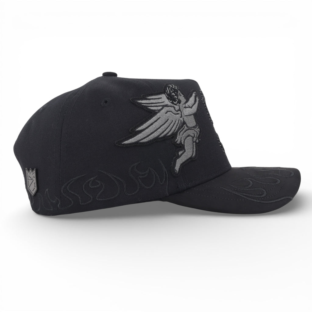 SD ANGEL BLACK FLAMES