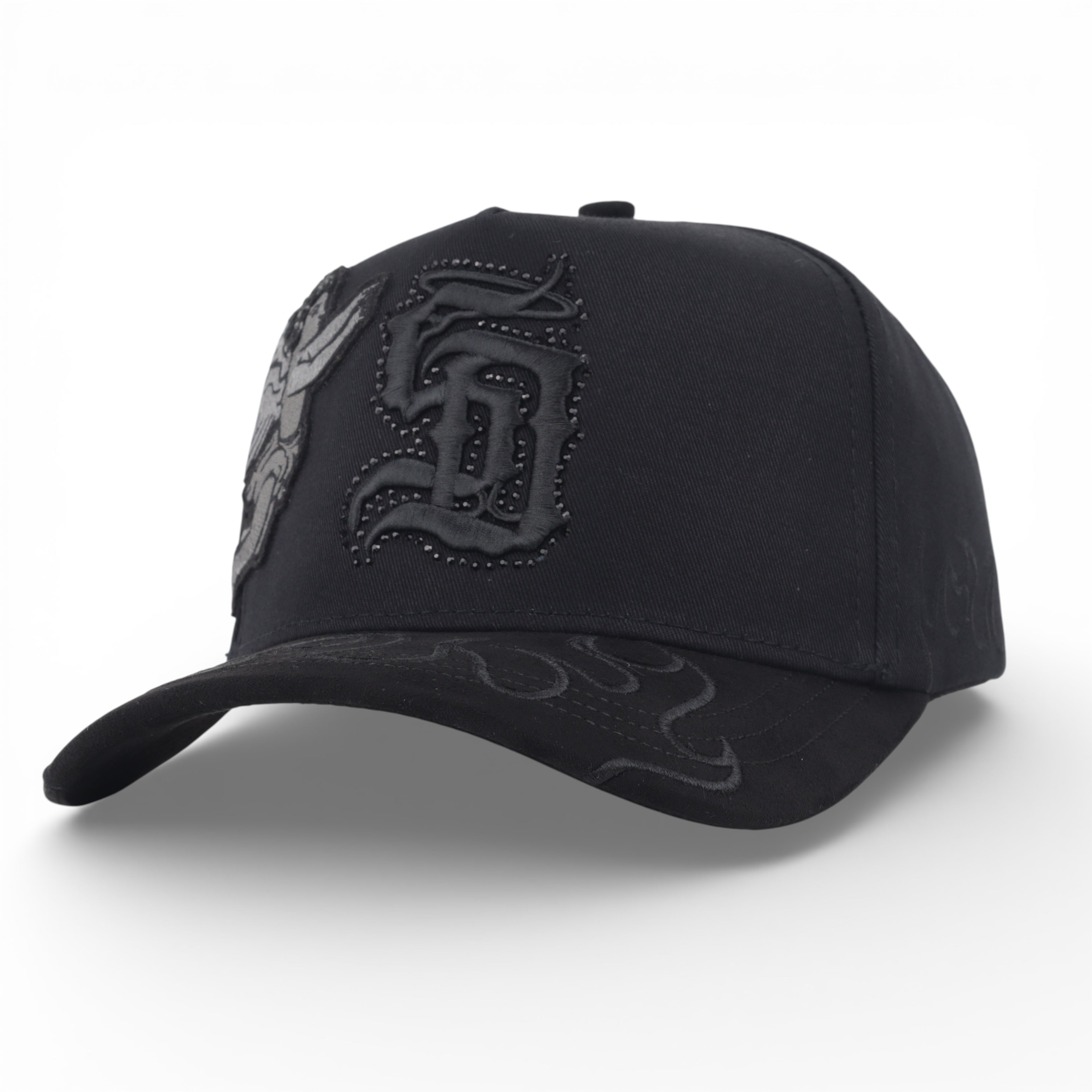 SD ANGEL BLACK FLAMES