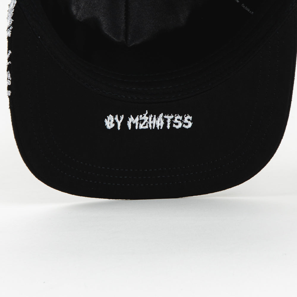 GORRA MZ HATS MX CHROME FLAMES BLACK