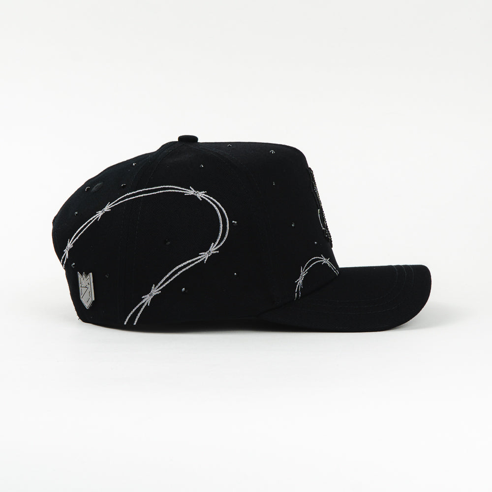 GORRA MZ HATS NY  BLACK ANGEL