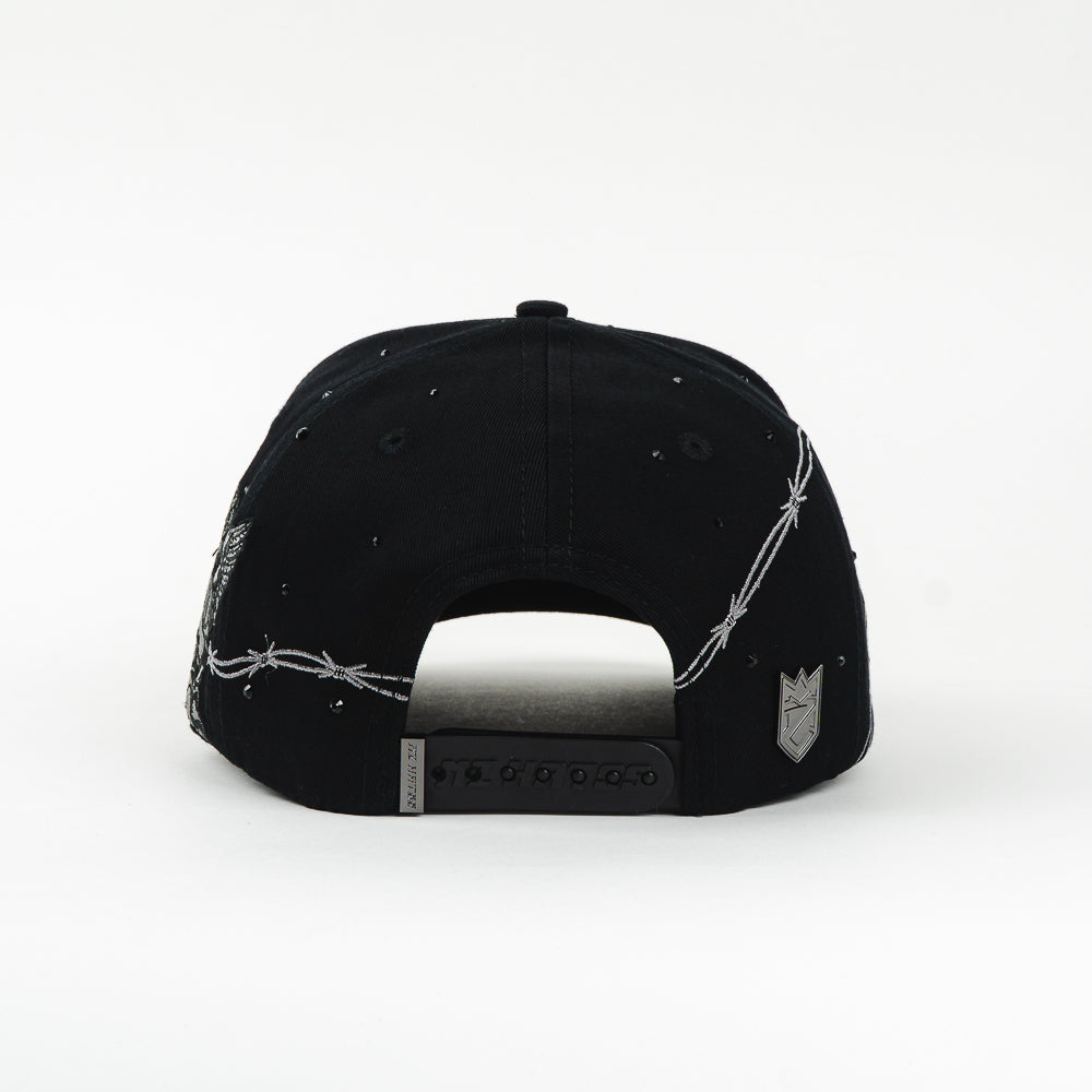 GORRA MZ HATS NY  BLACK ANGEL