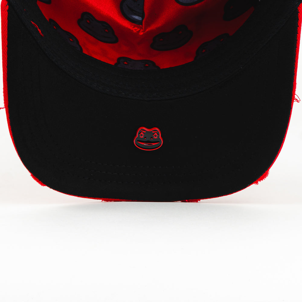 GORRA MZ HATS RICO O MUERTO TOTAL RED