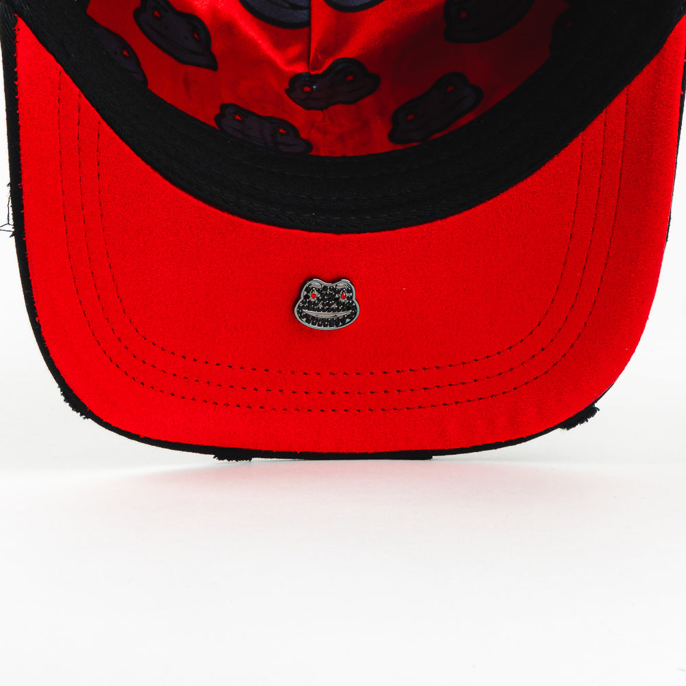GORRA MZ HATS RICO O MUERTO BLACK/RED