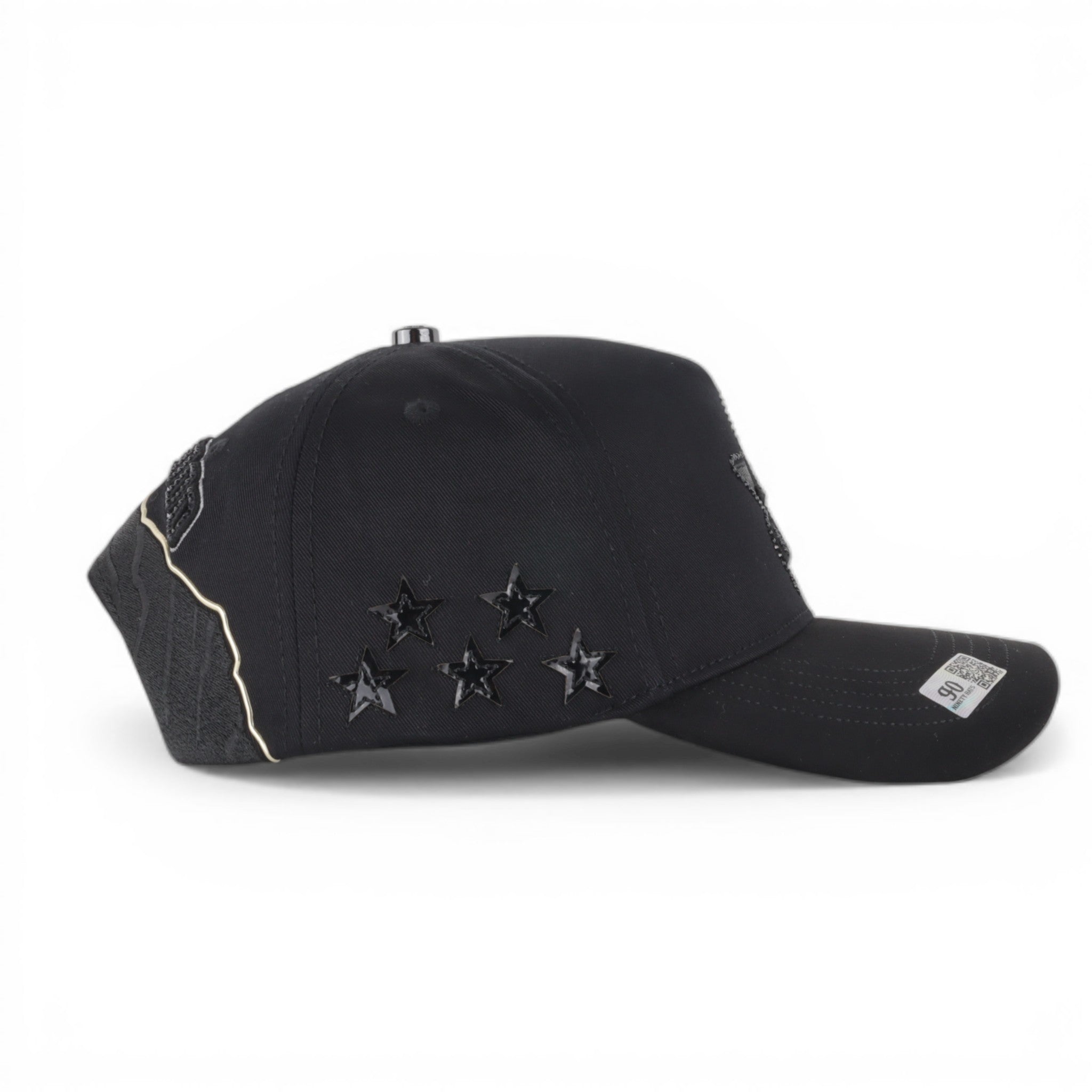 GORRA NINETY HATS LA HOLLYWOOD BLACK