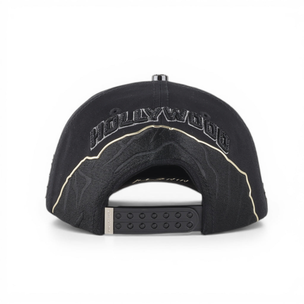 GORRA NINETY HATS LA HOLLYWOOD BLACK