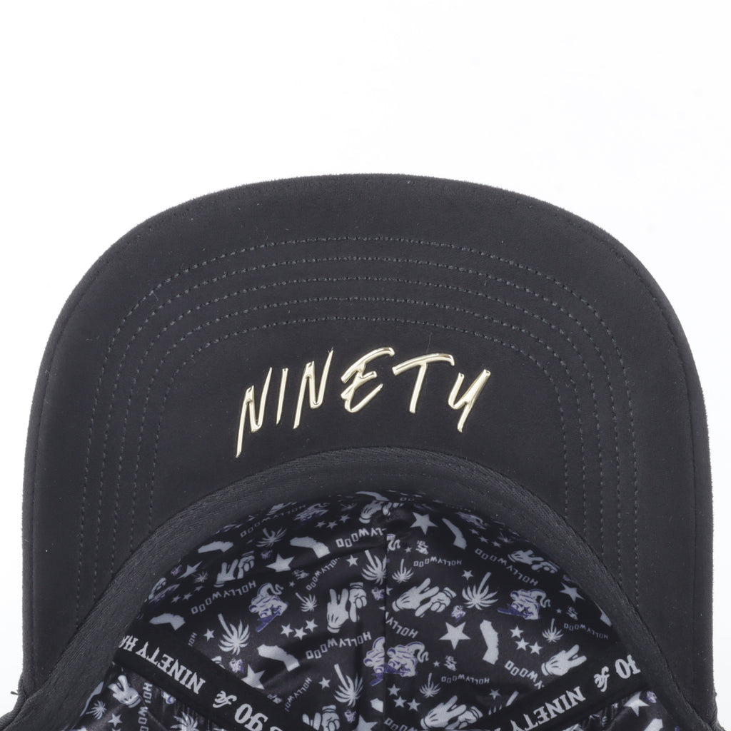 GORRA NINETY HATS LA HOLLYWOOD BLACK