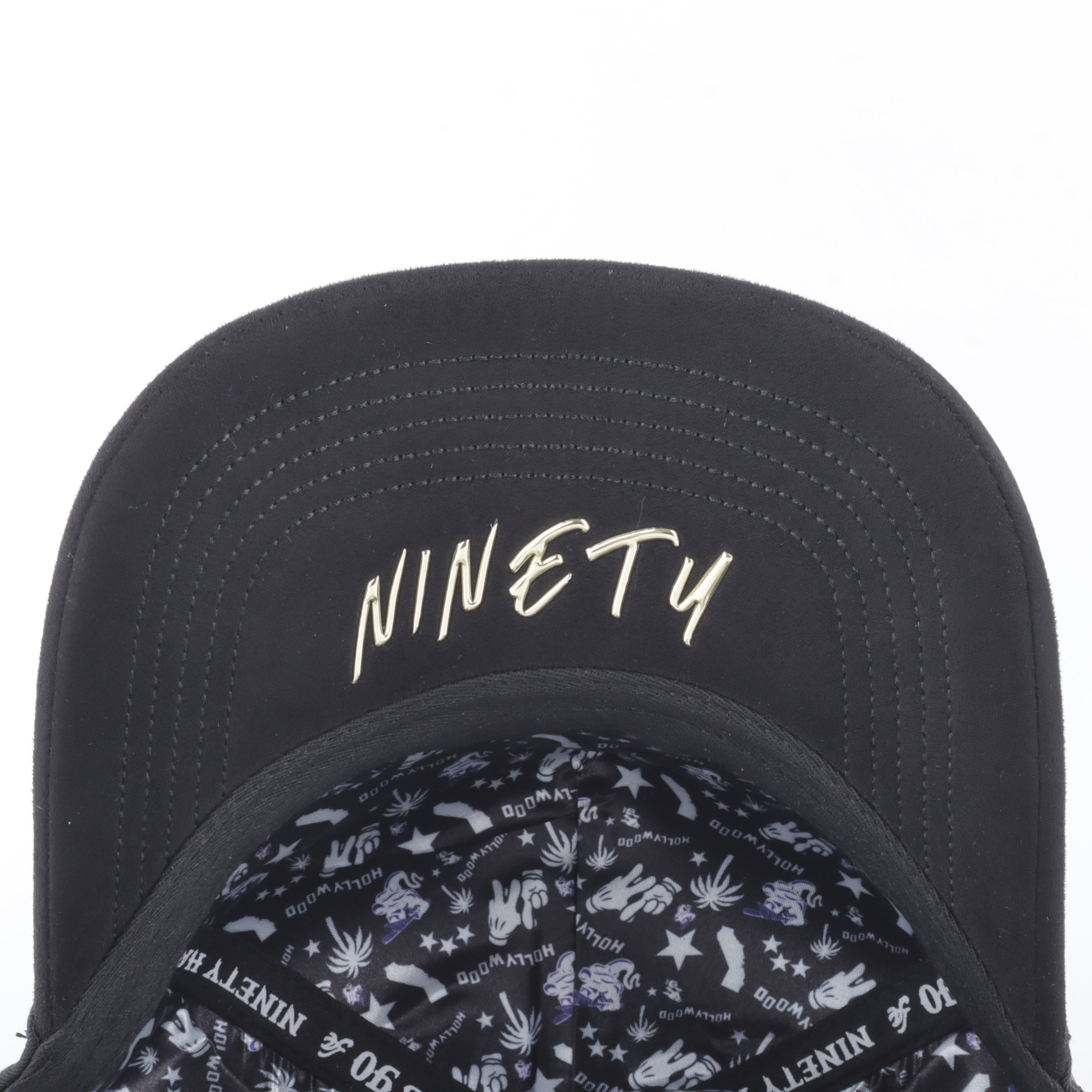 GORRA NINETY HATS LA HOLLYWOOD BLACK