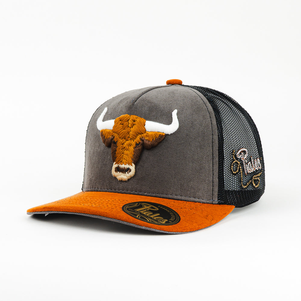 GORRA PIALES BULL NEGRO