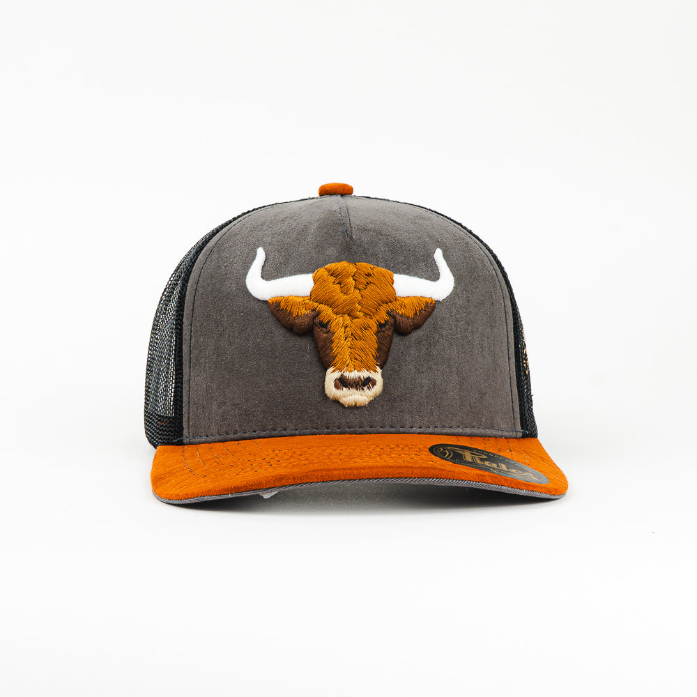 GORRA PIALES BULL NEGRO