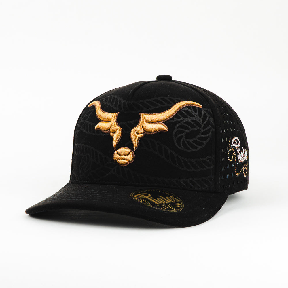 GORRA PIALES WILD WEST LASER NEGRO
