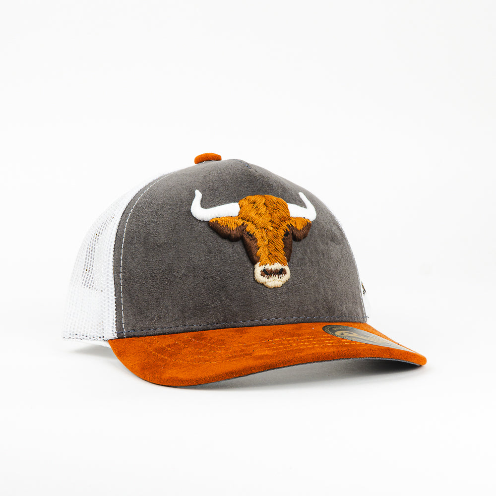 GORRA PIALES BULL KIDS GREY/BROWN