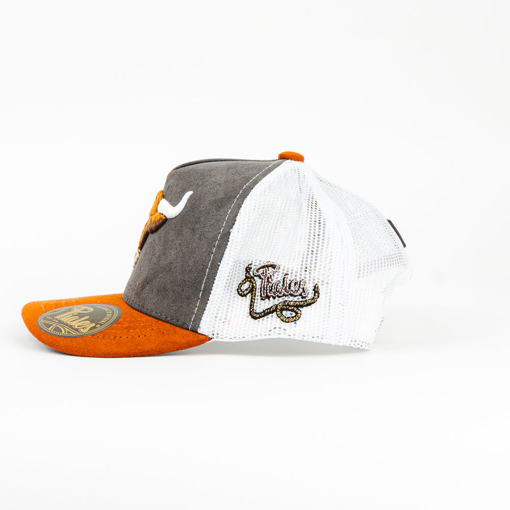 GORRA PIALES BULL KIDS GREY/BROWN