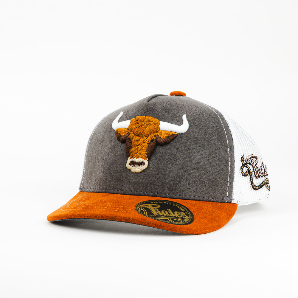 GORRA PIALES BULL KIDS GREY/BROWN