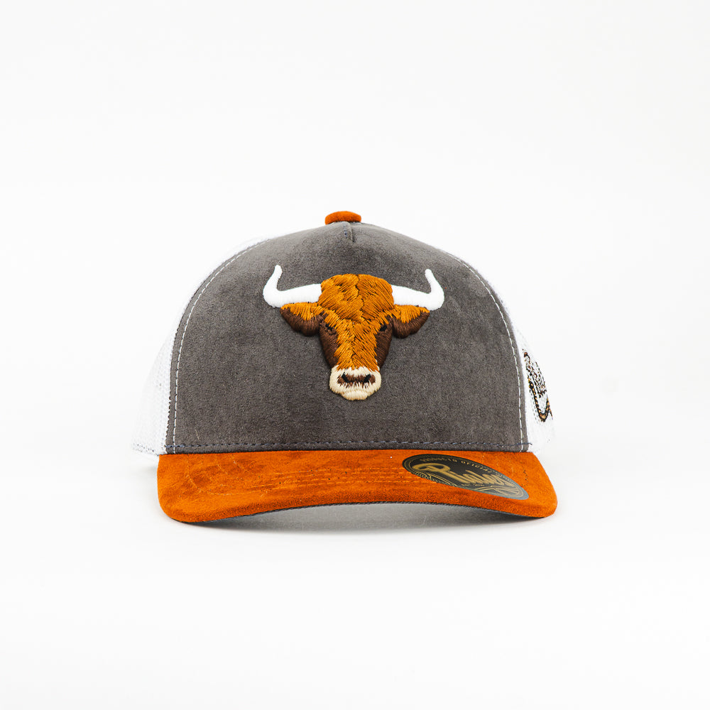 GORRA PIALES BULL KIDS GREY/BROWN