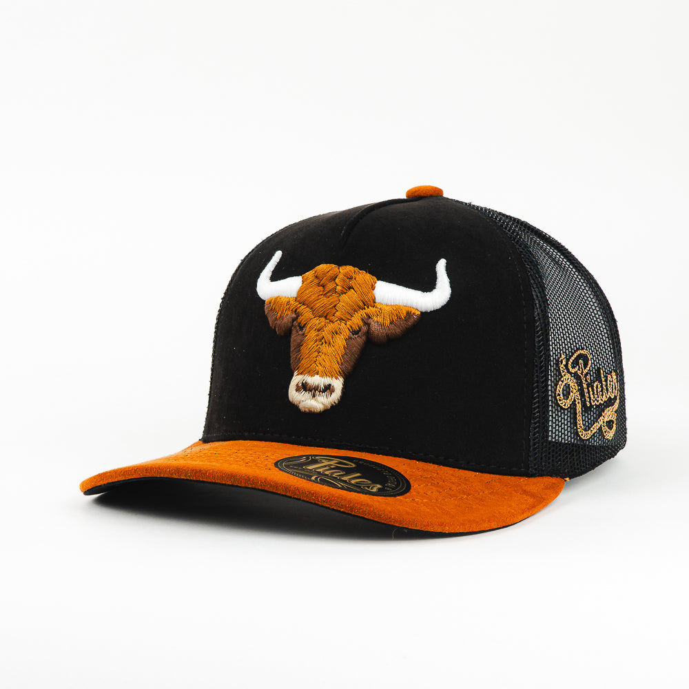 GORRA PIALES BULL BLACK/CAMEL