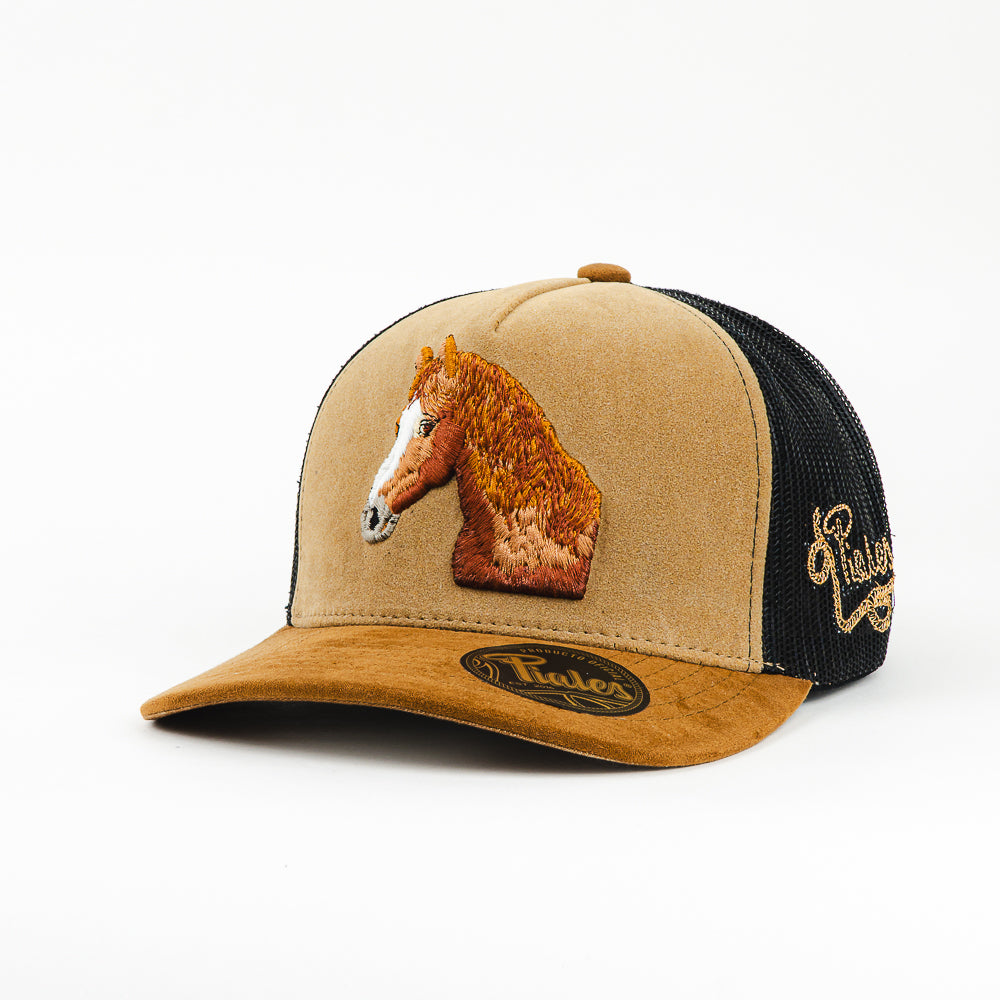 GORRA PIALES CABALLO SAND/BROWN