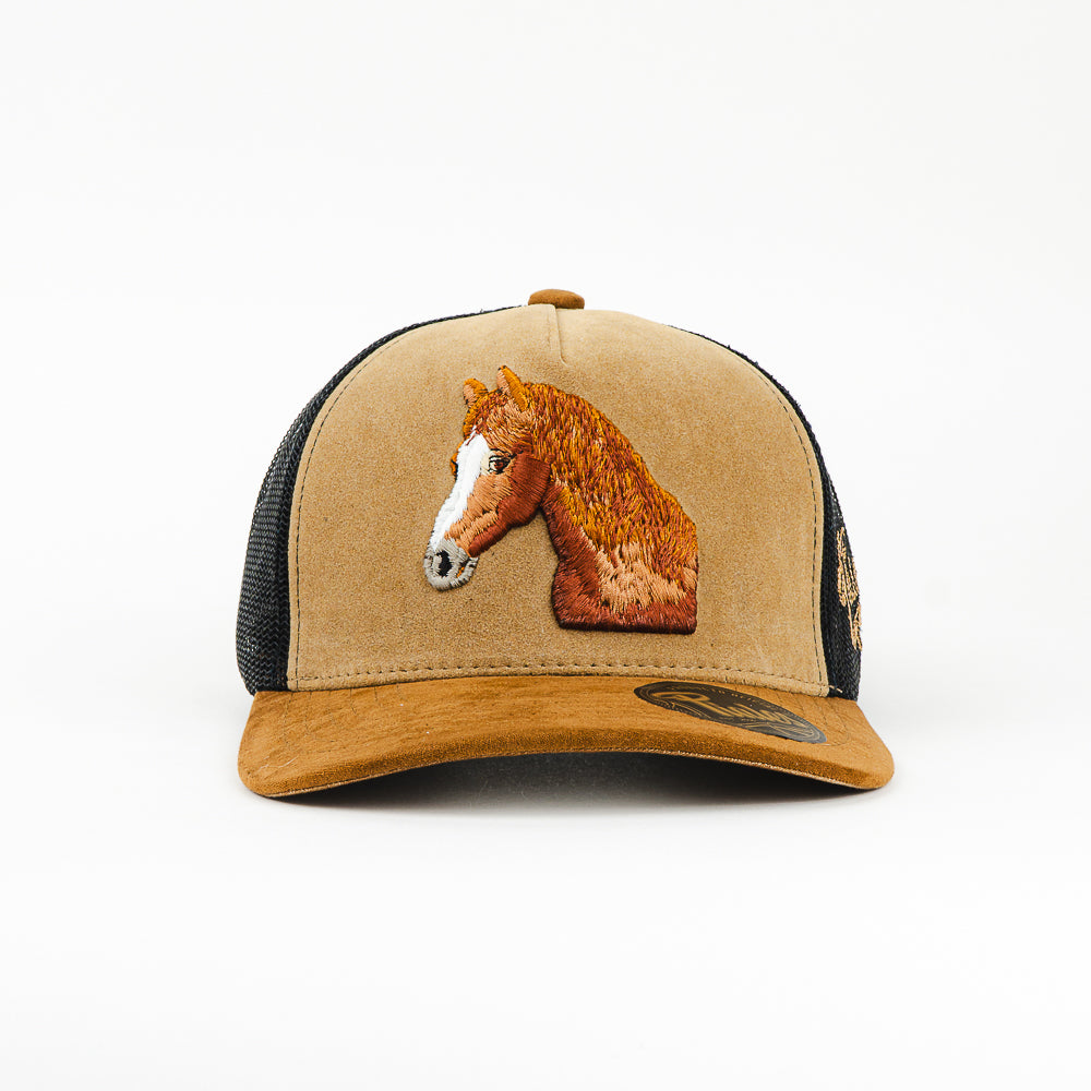 GORRA PIALES CABALLO SAND/BROWN