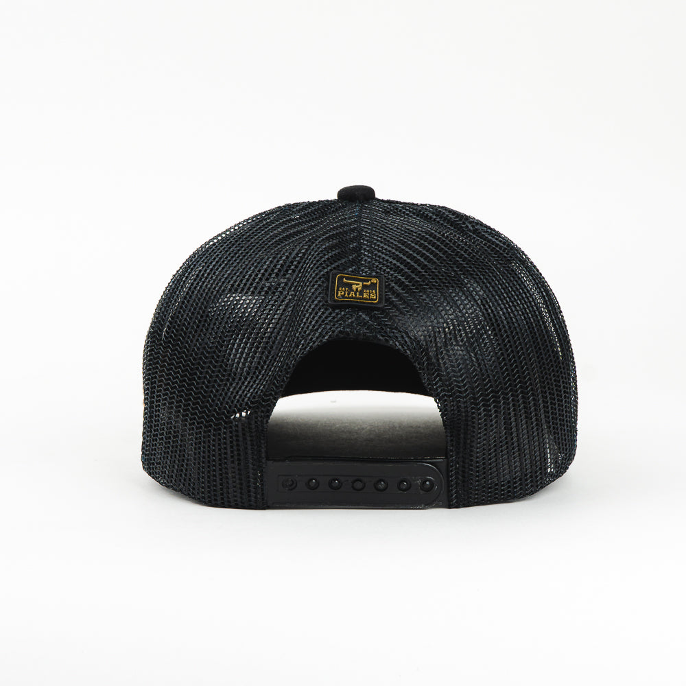 GORRA PIALES LONG HORN ALL BLACK