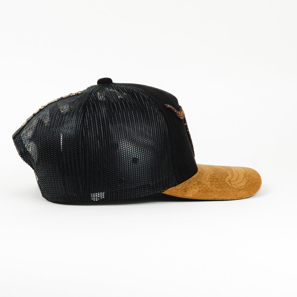 GORRA PIALES TEXAS NEGRO