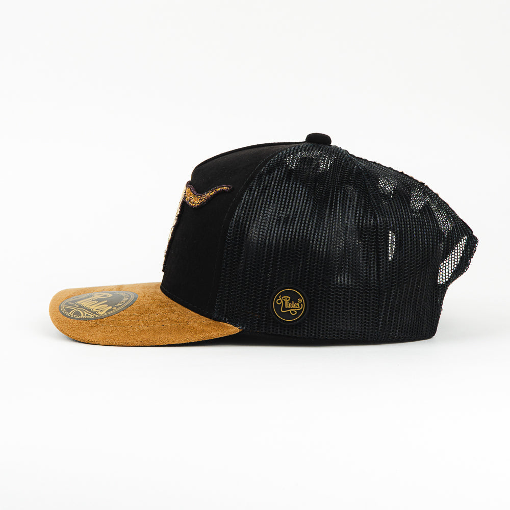 GORRA PIALES TEXAS NEGRO
