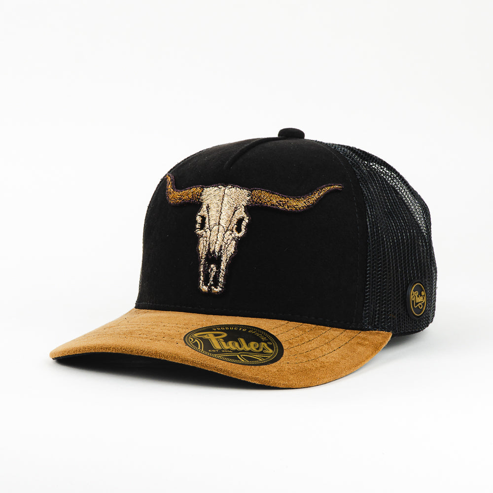 GORRA PIALES TEXAS NEGRO