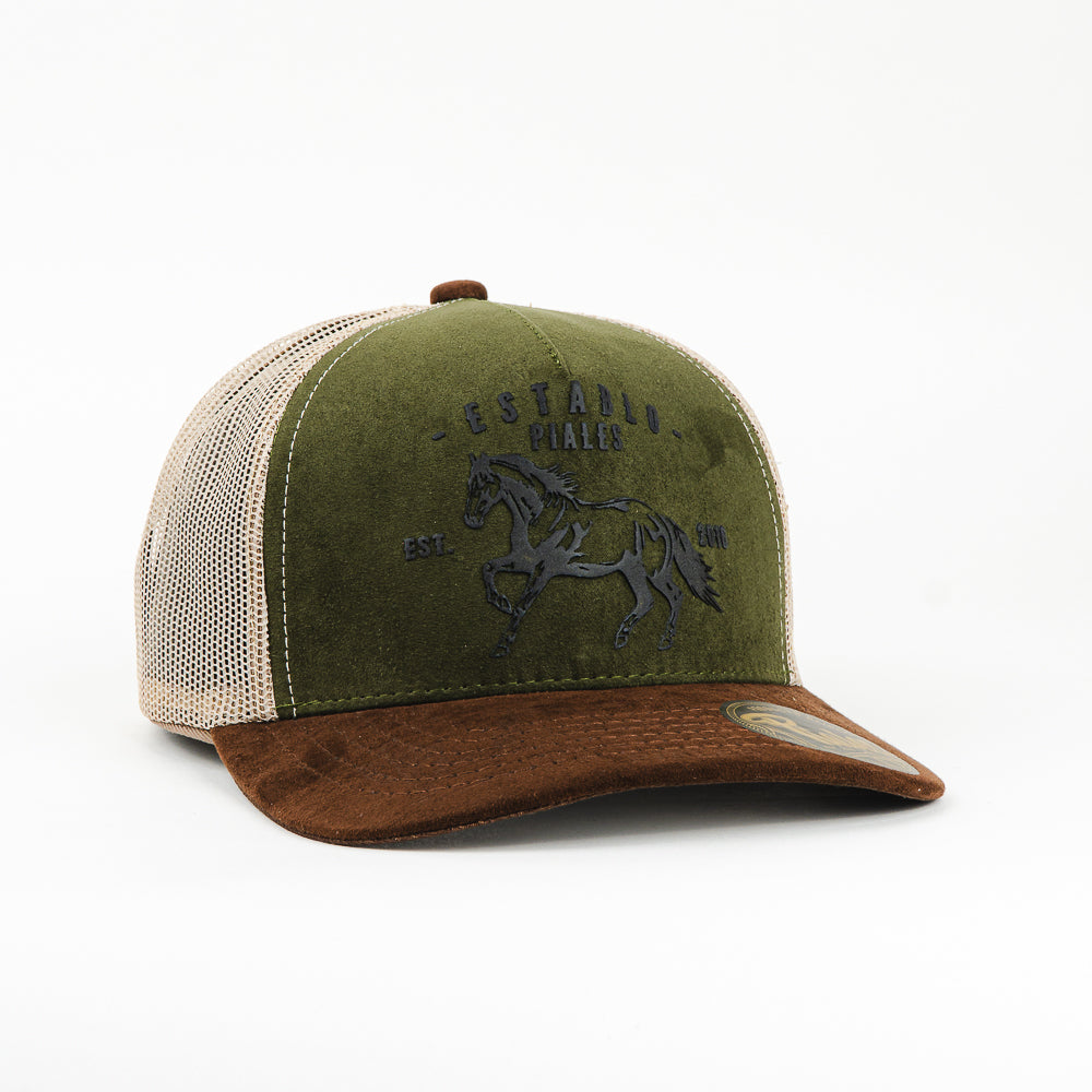 GORRA PIALES ESTABLO II OLIVO