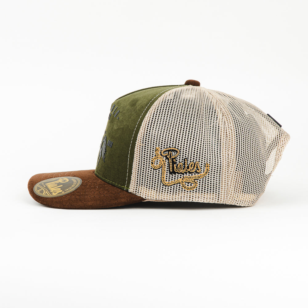 GORRA PIALES ESTABLO II OLIVO