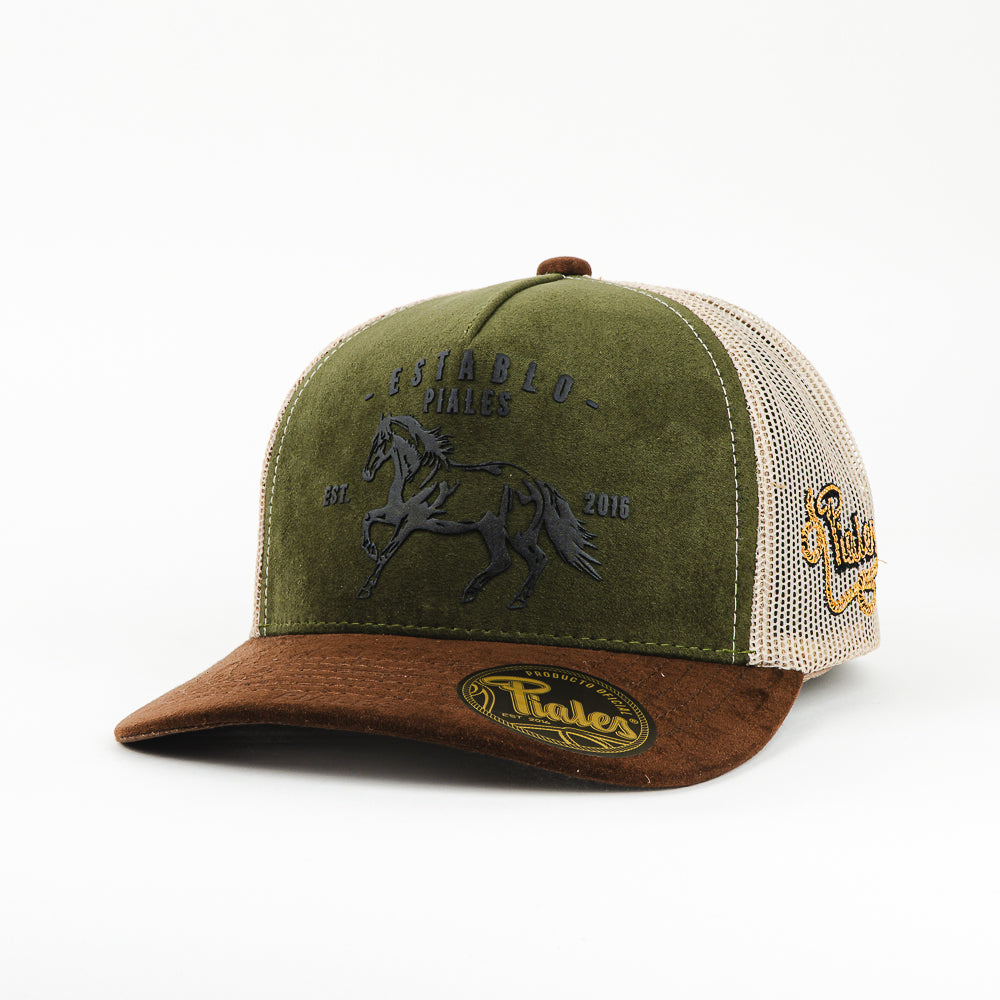 GORRA PIALES ESTABLO II OLIVO