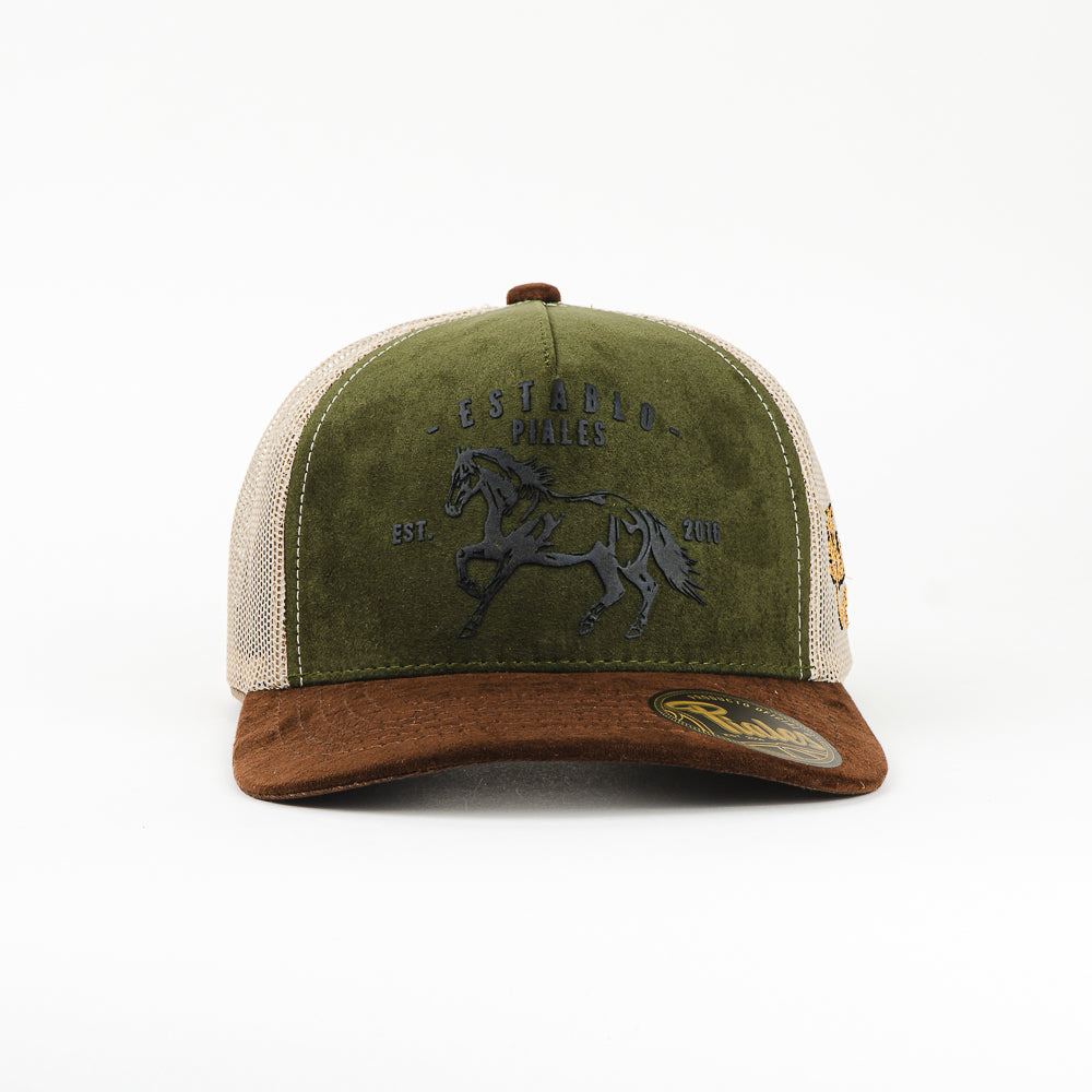 GORRA PIALES ESTABLO II OLIVO