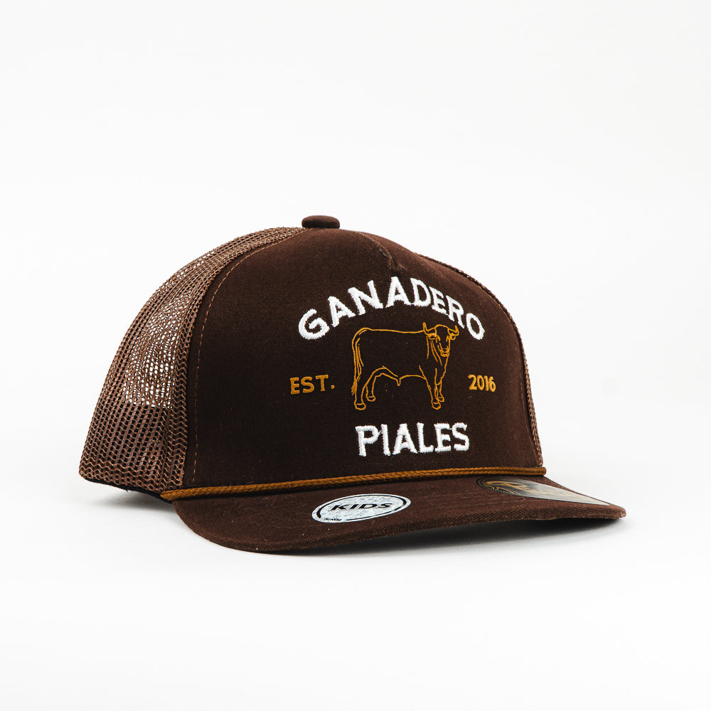 GORRA PIALES GANADERITO CAFE KIDS