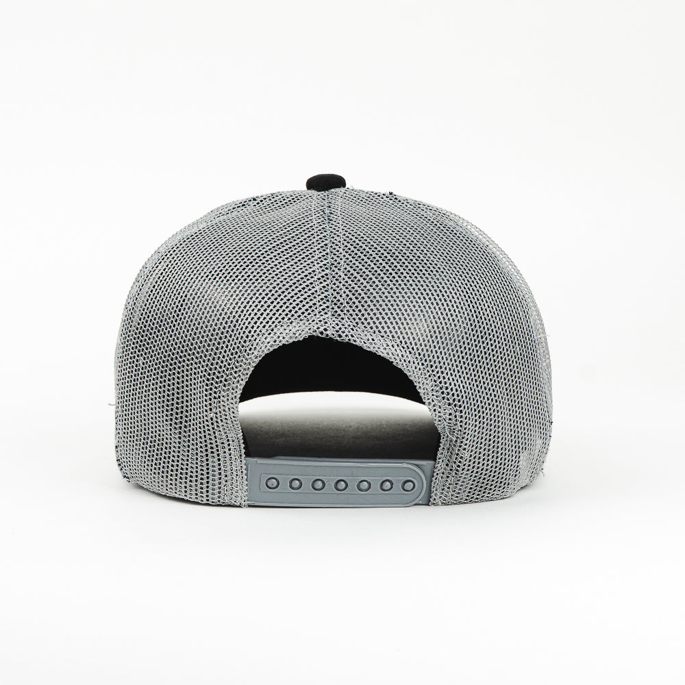 GORRA PIALES GALLO GRIS NEGRO