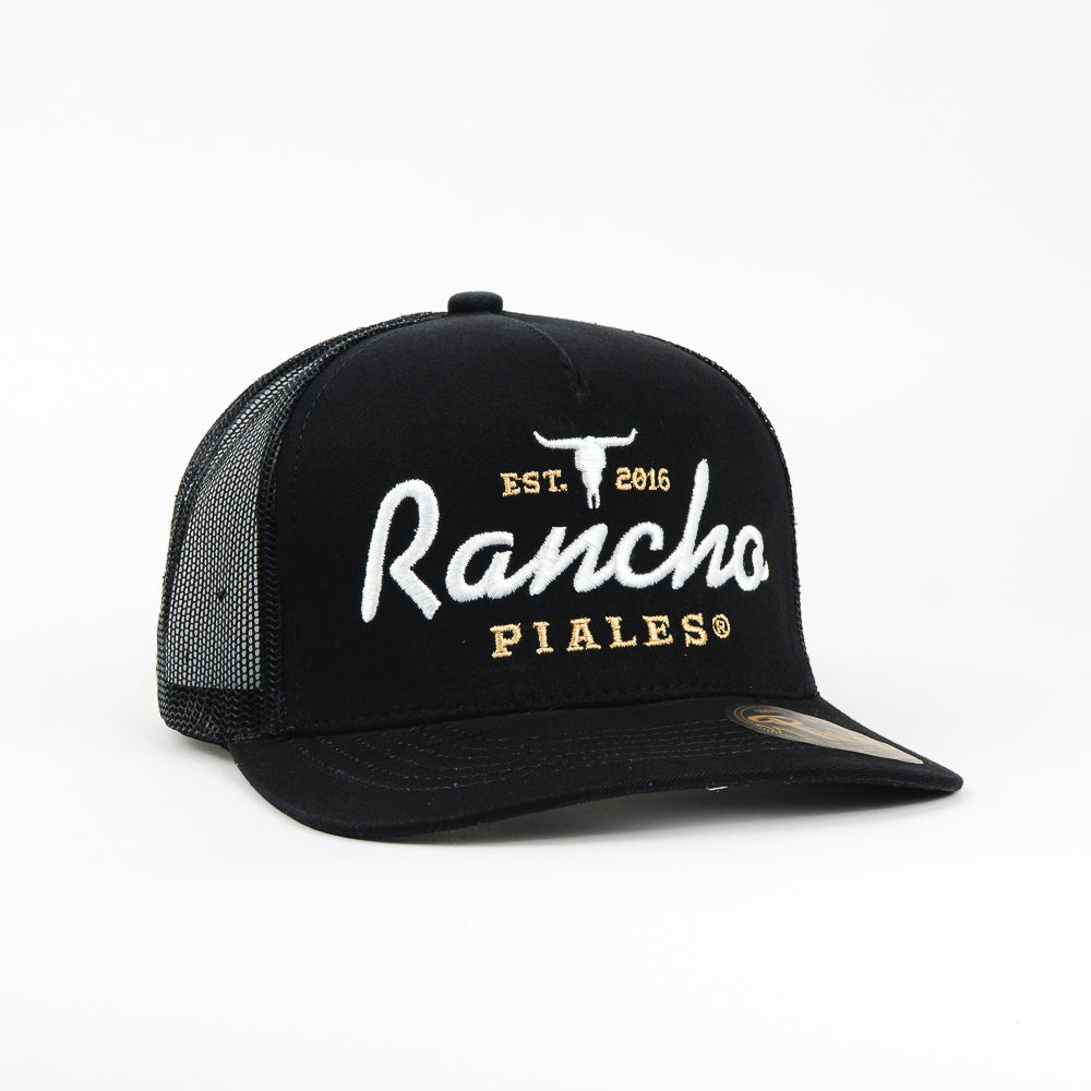 GORRA PIALES RANCHO PIALES NEGRO