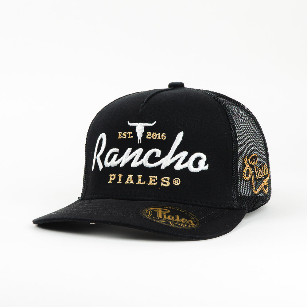 GORRA PIALES RANCHO PIALES NEGRO
