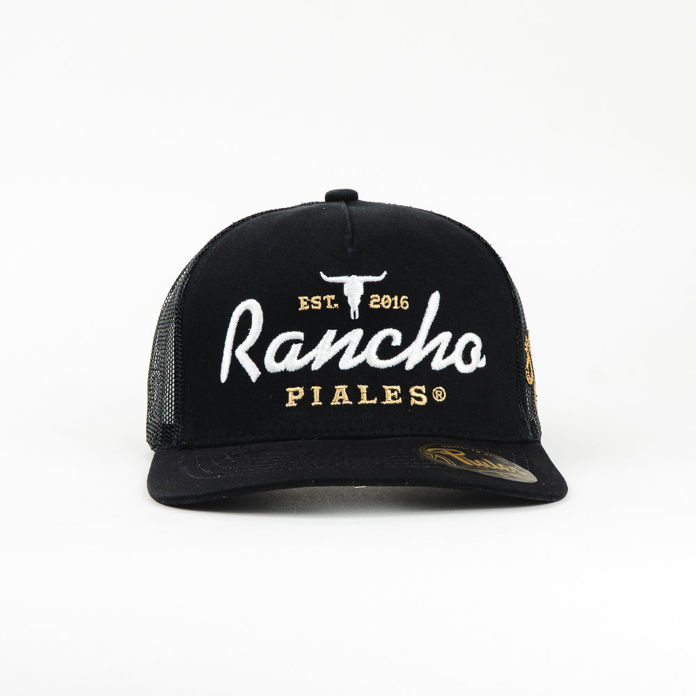 GORRA PIALES RANCHO PIALES NEGRO