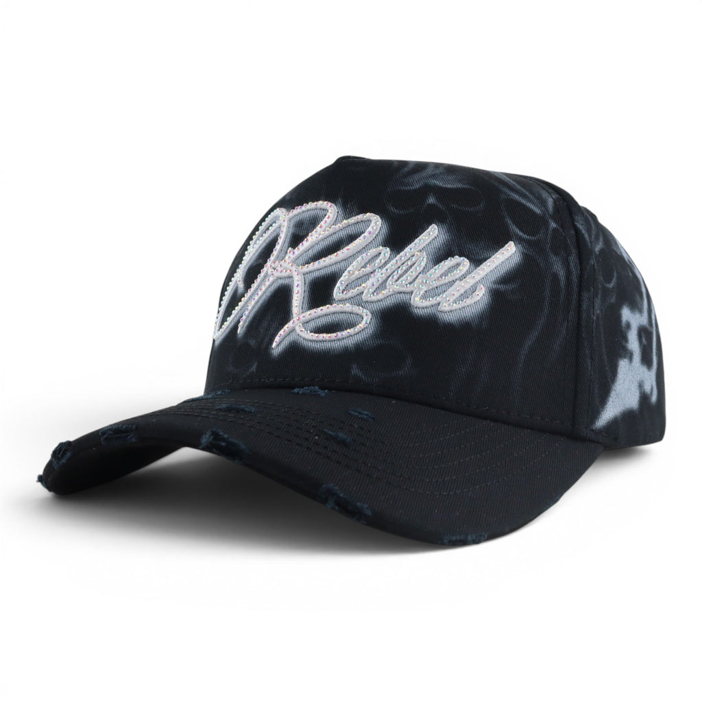 GORRA REBEL HATS REBEL ANUBIS CROSS BLACK