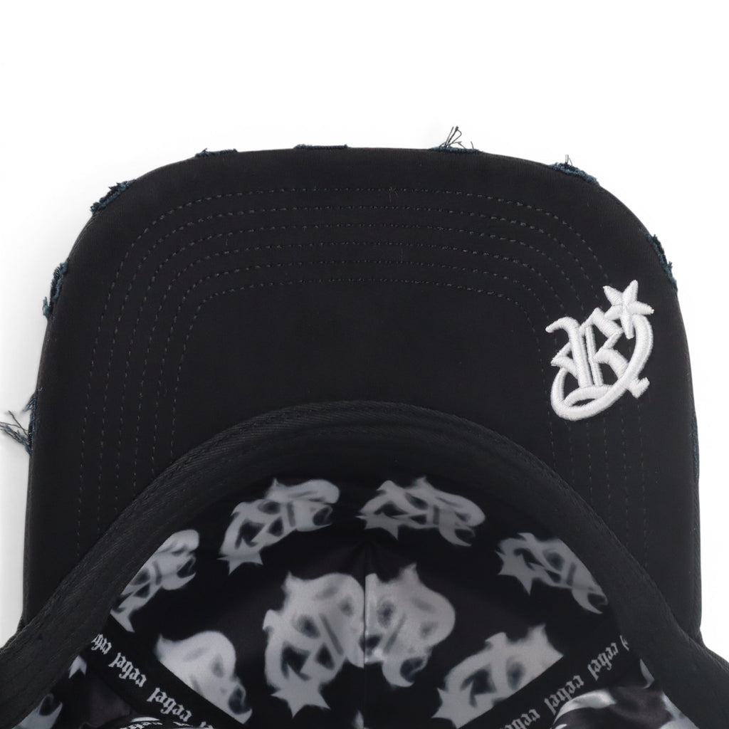 GORRA REBEL HATS REBEL ANUBIS CROSS BLACK