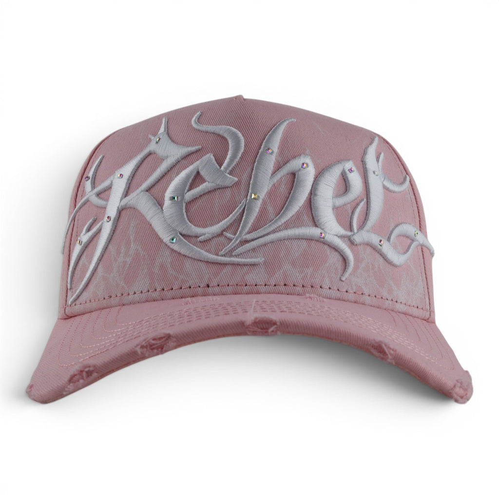 GORRA REBEL HATS REBEL PINK NILE