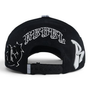 GORRA REBEL HATS REBEL DYNASTY BLACK