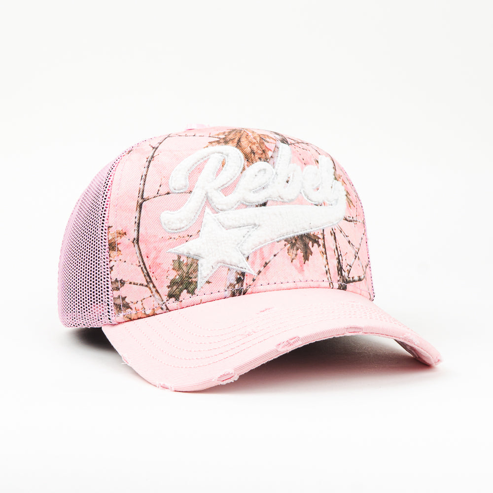 GORRA REBEL HATS REBEL REAPER PINK