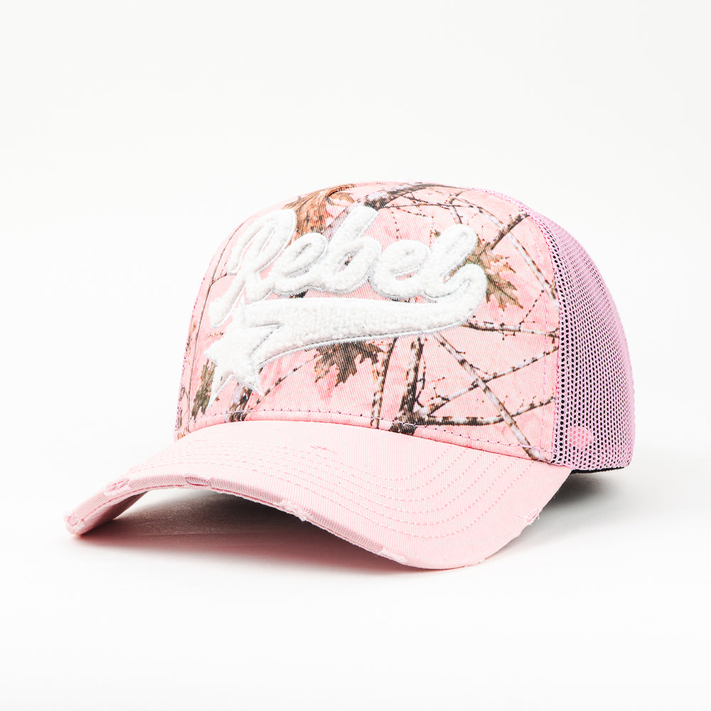 GORRA REBEL HATS REBEL REAPER PINK