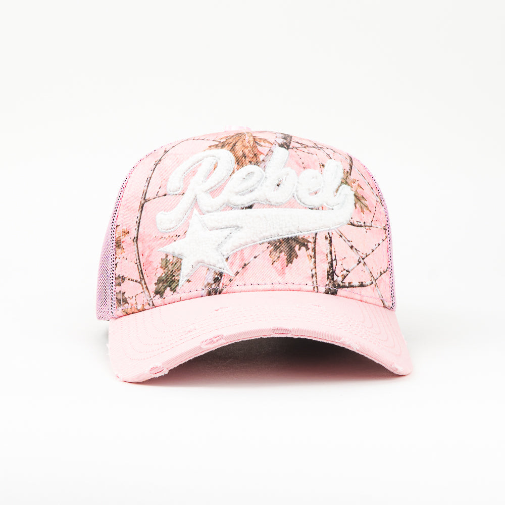 GORRA REBEL HATS REBEL REAPER PINK
