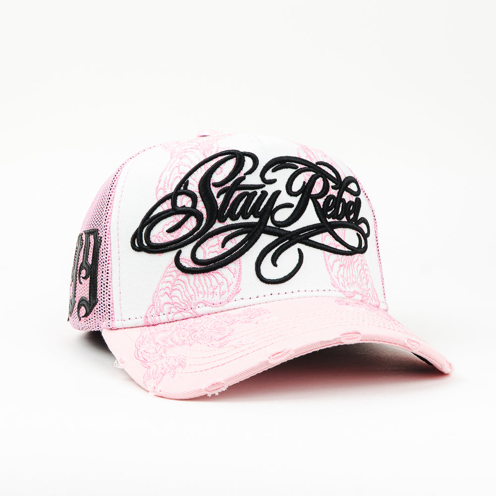 GORRA REBEL HATS REBEL ESPECTER PINK
