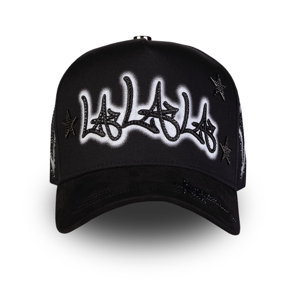 GORRA RICO HATS LA LA LA SUPER STARS BLACK