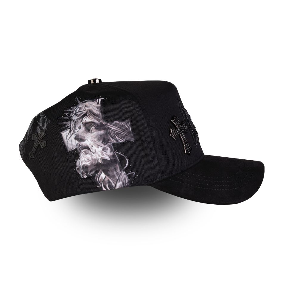 GORRA RICO HATS LA CROSES CRISTALS BLACK