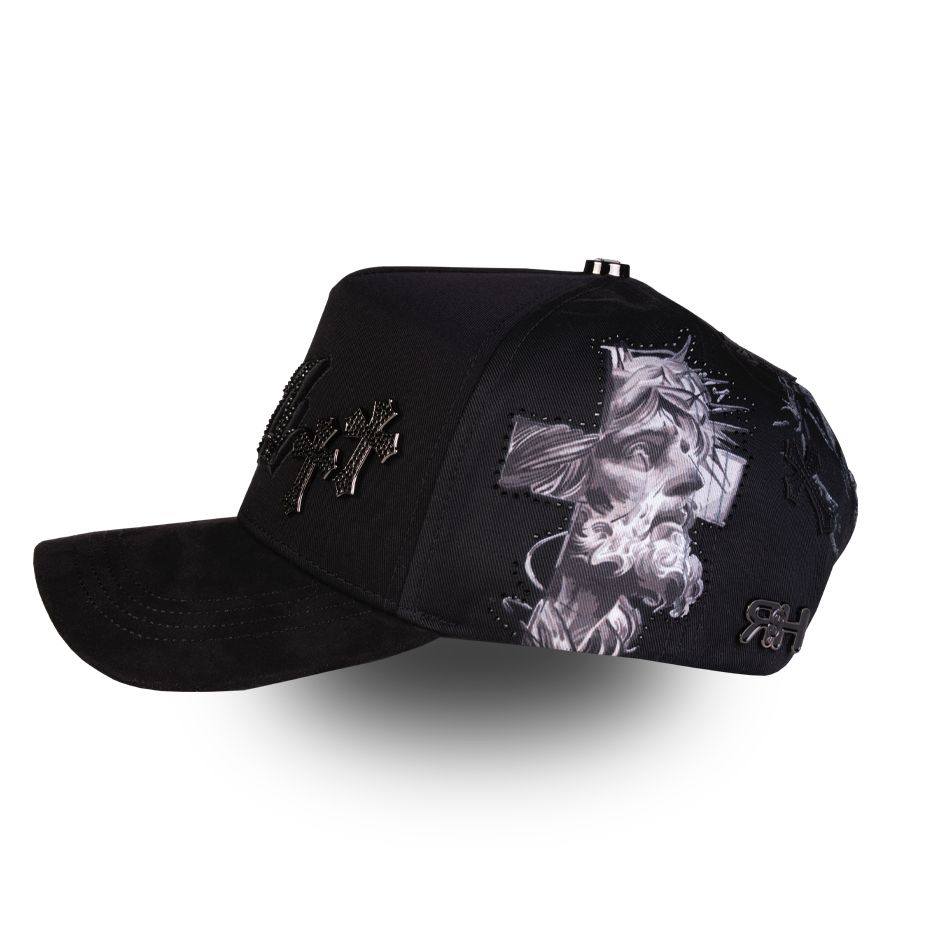 GORRA RICO HATS LA CROSES CRISTALS BLACK
