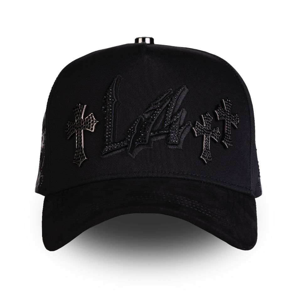 GORRA RICO HATS LA CROSES CRISTALS BLACK